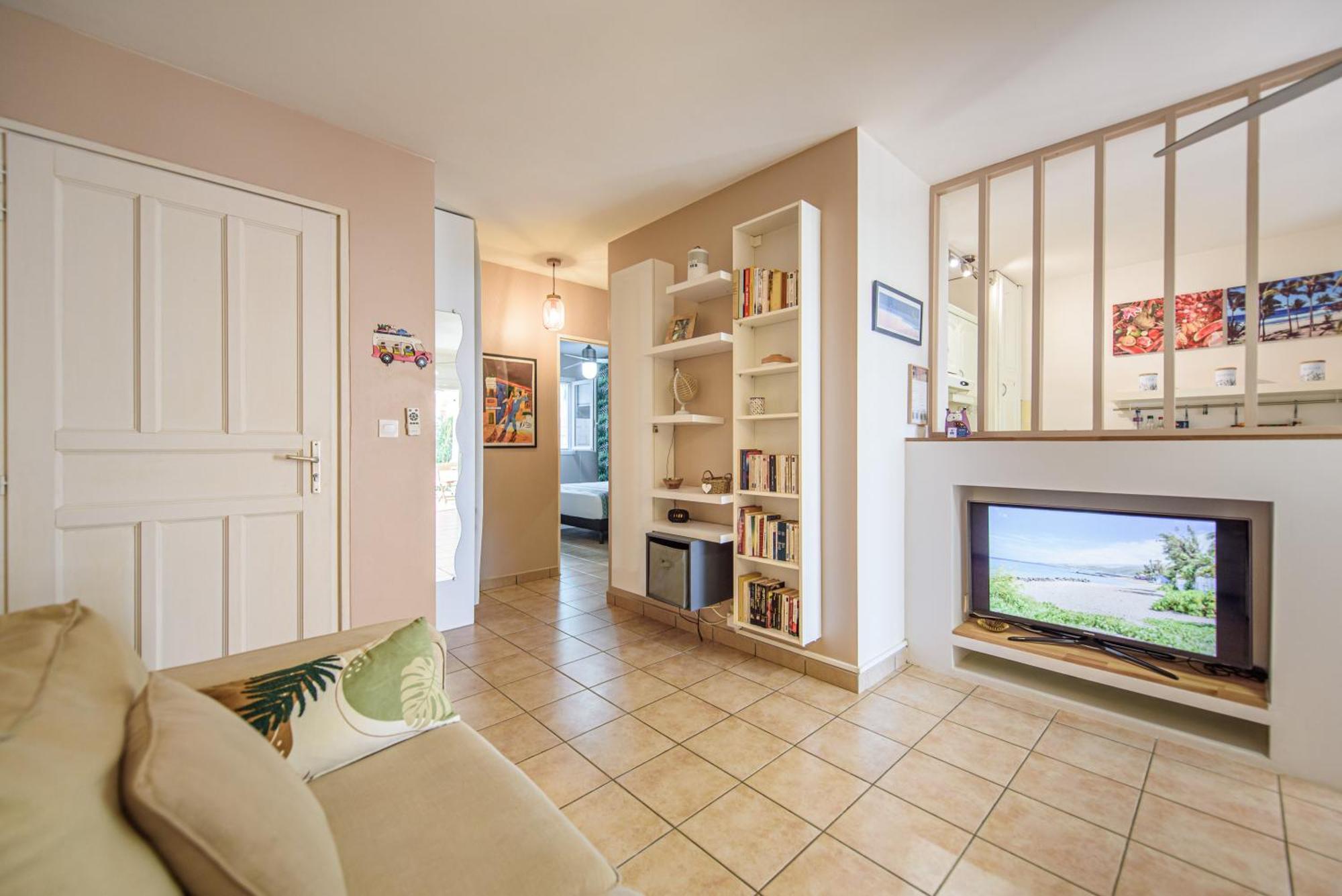 Le Jardin Des Tuit Tuit * Vue Mer * Cozy Saint-Leu Exterior foto